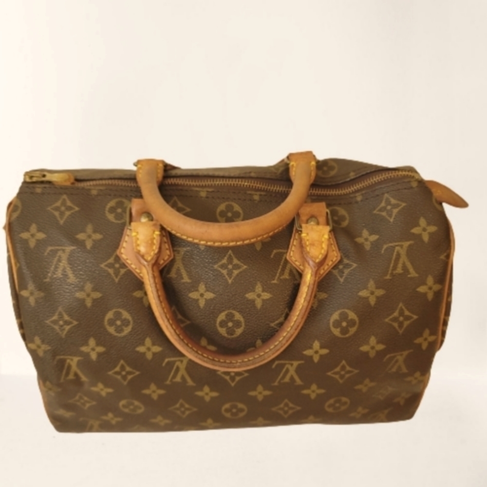 Fabulous STEAL! LOUIS VUITTON SPEEDY 30 #M41526 SATCHEL / BOSTON BAG #7 - Picture 2 of 15